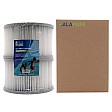 Filtre Spa Alapure ALA-SPA81B (lot de 2) Filtre Spa Alapure ALA-SPA81B (lot de 2)